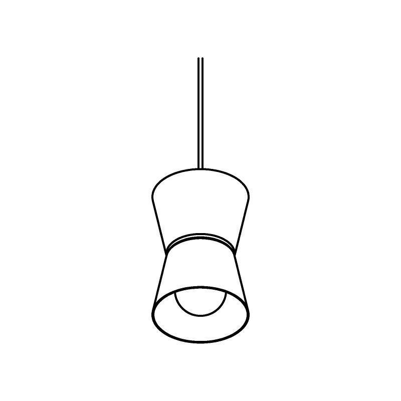 PSM Lighting Shake 5553.E27 Suspension Lamp