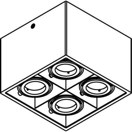 PSM Lighting Spinner X Ds 1890Ds.Es50 Ceiling Lamp