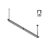 PSM Lighting Clip 2524Bled Suspension Lamp