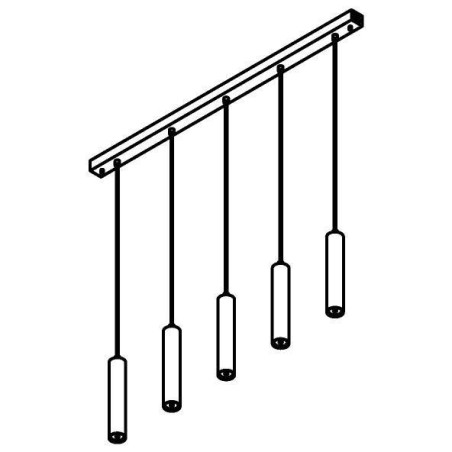 PSM Lighting Mero 1908.5.16 Suspension Lamp