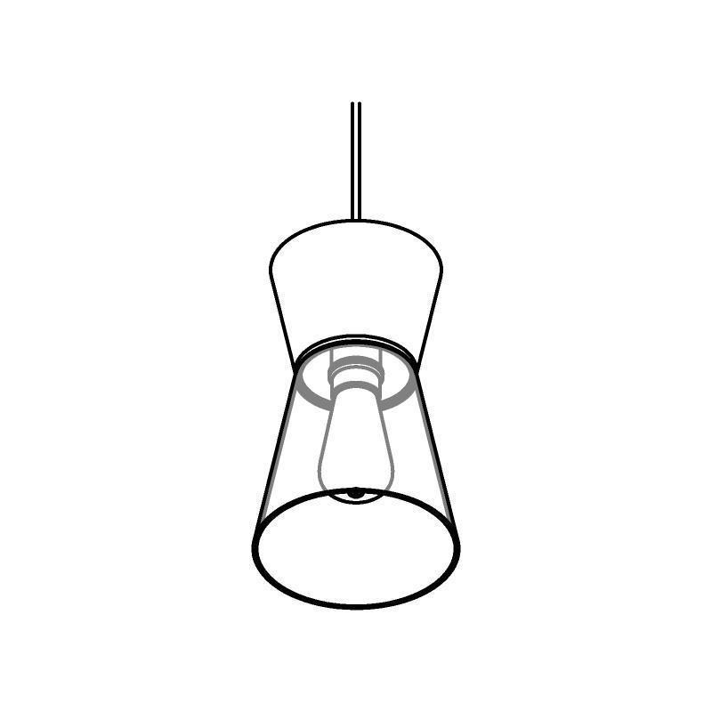 PSM Lighting Shake 5532.E27.Led Suspension Lamp