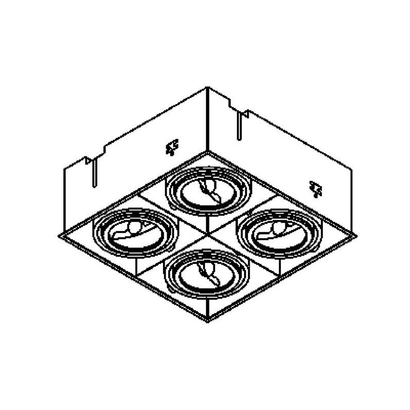 PSM Lighting Spinner X 1879 Recessed Spot