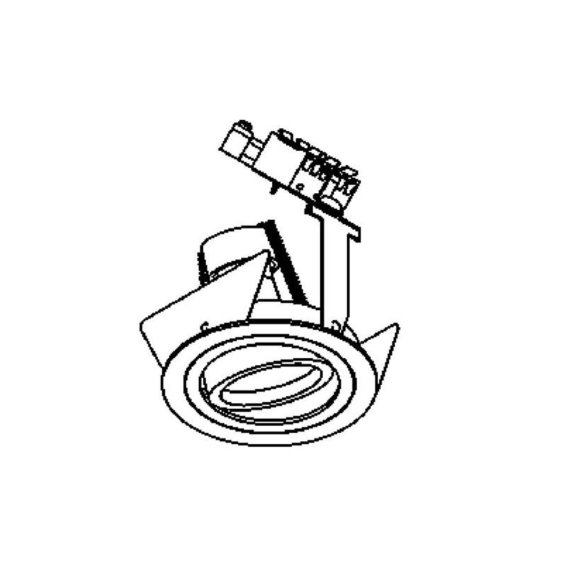 PSM Lighting Ø80 Convertible Cambio Recessed Spot