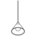 PSM Lighting Iconic 4600.J.E27.SH.BZ.53 PSM Lighting Iconic 4600.J.E27.SH.BZ.53.TXJ Suspension lamp
