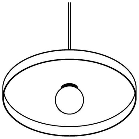 PSM Lighting Skivve 4959.E27.1M PSM Lighting Skivve 4959.E27.1M.TX1 Suspension lamp