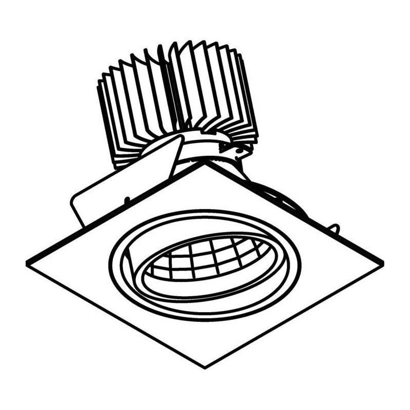 PSM Lighting Ø100 Luxor Xtm.1300.10040.S2 Recessed Spot