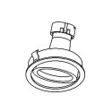 PSM Lighting Ø80 Convertible System Cascambioc Recessed Spot