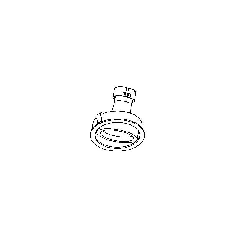 PSM Lighting Ø80 Convertible System Cascambioc Recessed Spot