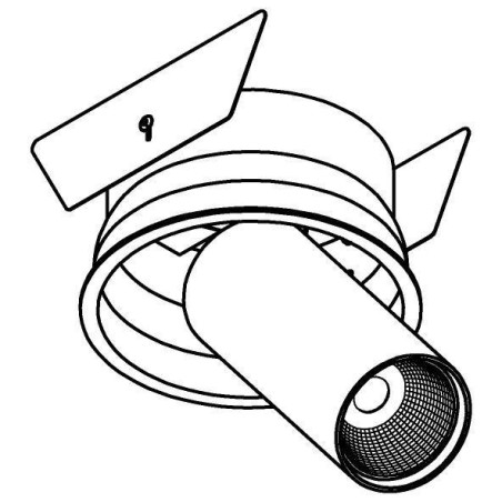 PSM Lighting Pivot 1229.1300.S2 Recessed Spot