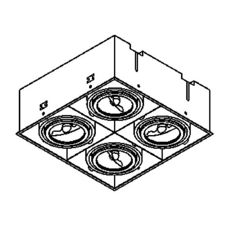 PSM Lighting Spinner X 1859 Recessed Spot