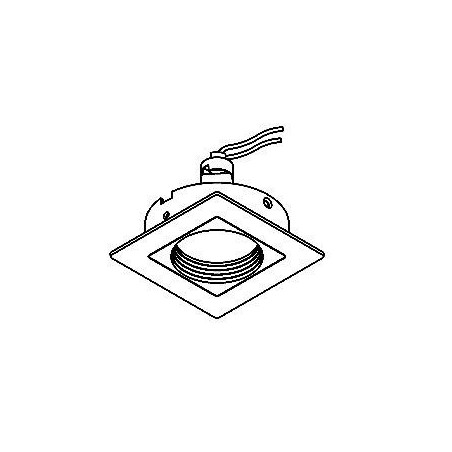 PSM Lighting Square Click System Casconga.Dicro Recessed Spot