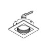 PSM Lighting Square Click System Casconga.Dicro Recessed Spot