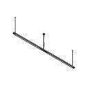PSM Lighting Clip 2558Cled Suspension Lamp