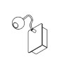 PSM Lighting Flex Little 3021B Wall Lamp