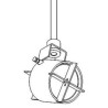 PSM Lighting Hi Saturno Hi.6720 Ceiling Lamp / Wall Lamp