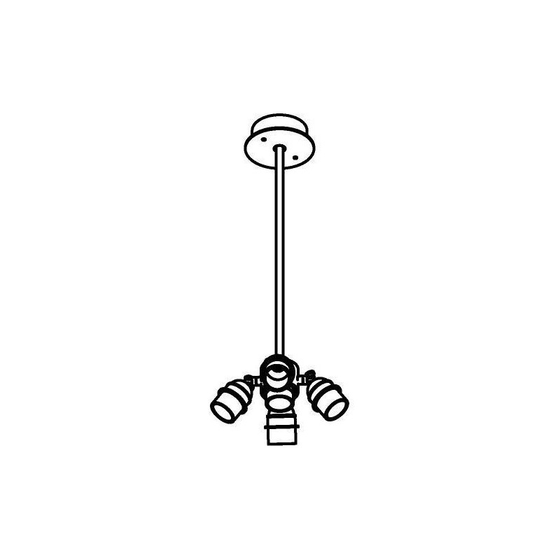 PSM Lighting Maestro For Shade 5004.E27.B3 Suspension Lamp