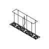 PSM Lighting Opera Pendant 1438 Suspension Lamp