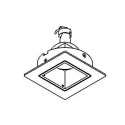 PSM Lighting Square Click System Castomba.Dicro Recessed Spot