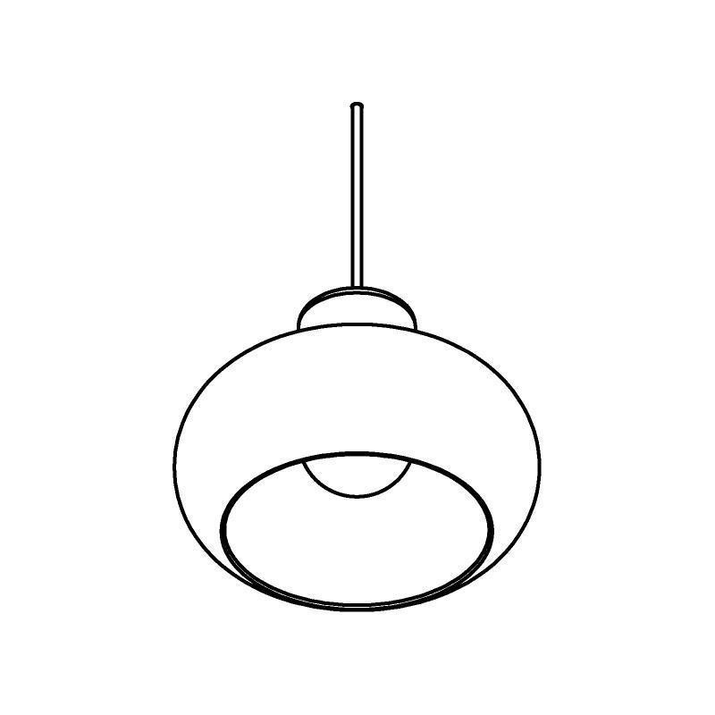 PSM Lighting Evita 4106.S.E27.TR.13 PSM Lighting Evita 4106.S.E27.TR.13.TX33 Suspension lamp