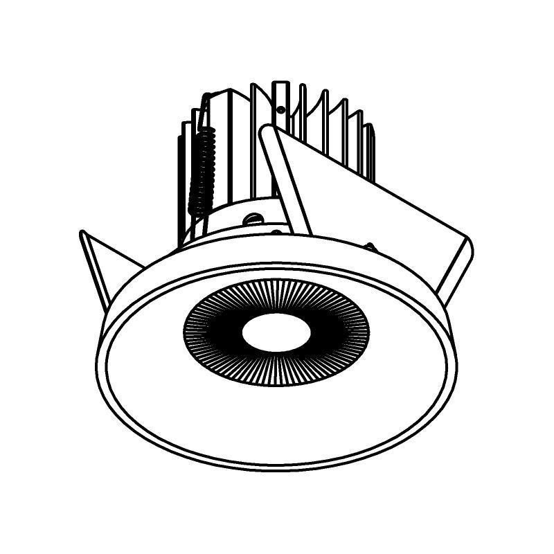 PSM Lighting Odile 2941.Zxo.S2 Recessed Spot