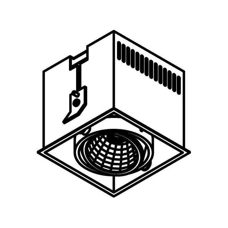 PSM Lighting Spinner Xtm 1971.Ip20 Recessed Spot