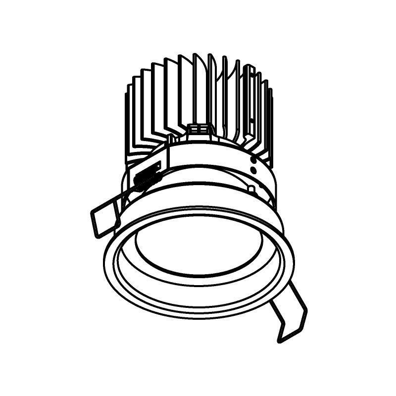 PSM Lighting Cameleon Xicato 1574.S1 Recessed Spot
