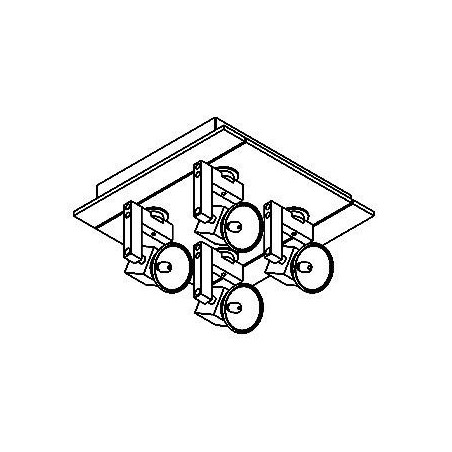 PSM Lighting Cubic 984 Ceiling Lamp