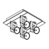 PSM Lighting Cubic 984 Ceiling Lamp