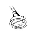 PSM Lighting Ø80 Convertible System Casdivac Recessed Spot