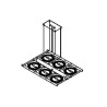PSM Lighting Opera Pendant 4008 Suspension Lamp
