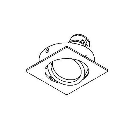 PSM Lighting Square Click System Caslimbo.Es50 Recessed Spot