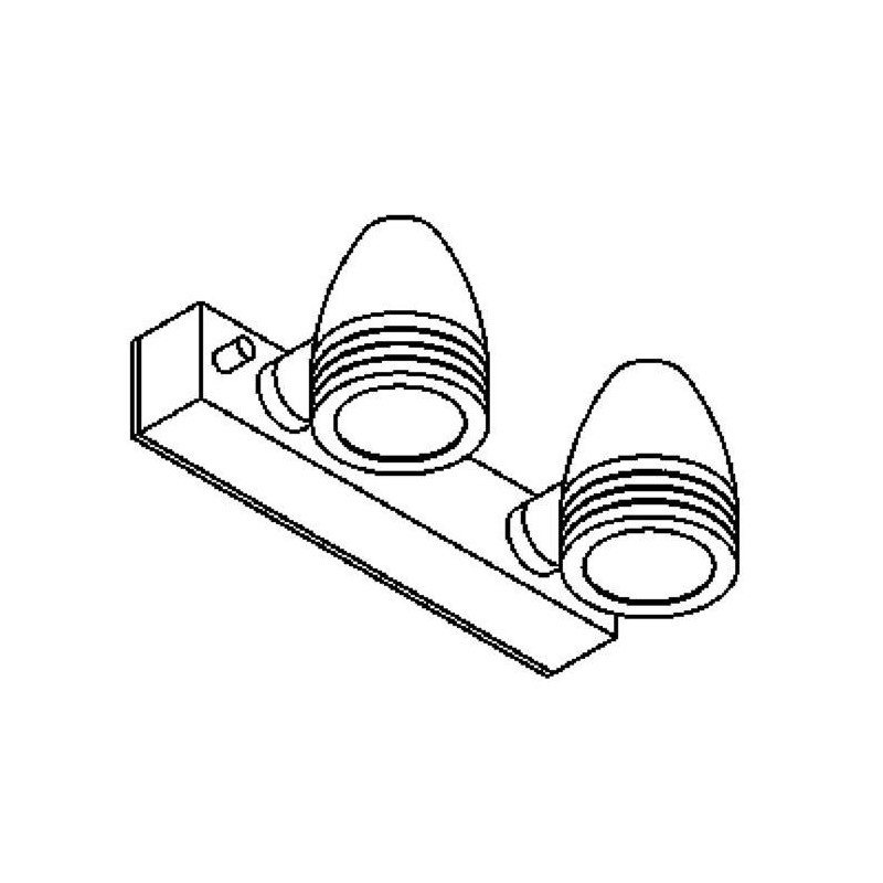PSM Lighting Cuba W1317.220 Wall Lamp