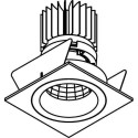 PSM Lighting Ø70 Luxor Xtm.1300.10029.S2 Recessed Spot