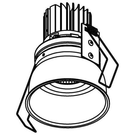 PSM Lighting Ø80 Luxor Xtm.1300.10016.S1 Recessed Spot
