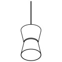 PSM Lighting Shake 5537.E27.Led Suspension Lamp
