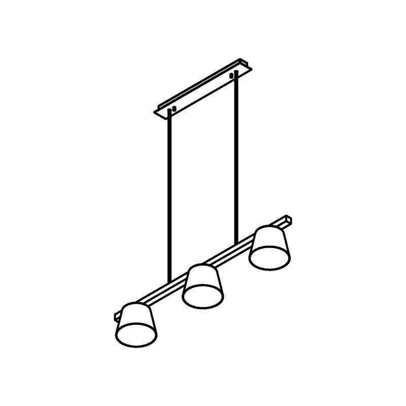 PSM Lighting Shake 5580.Led Suspension Lamp