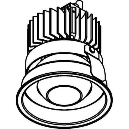 PSM Lighting Cameleon 1505.Zxo.S2 Recessed Spot