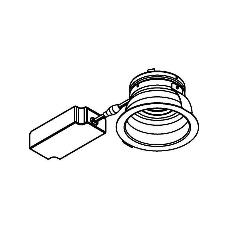 PSM Lighting Nova 444.10016 Recessed Spot