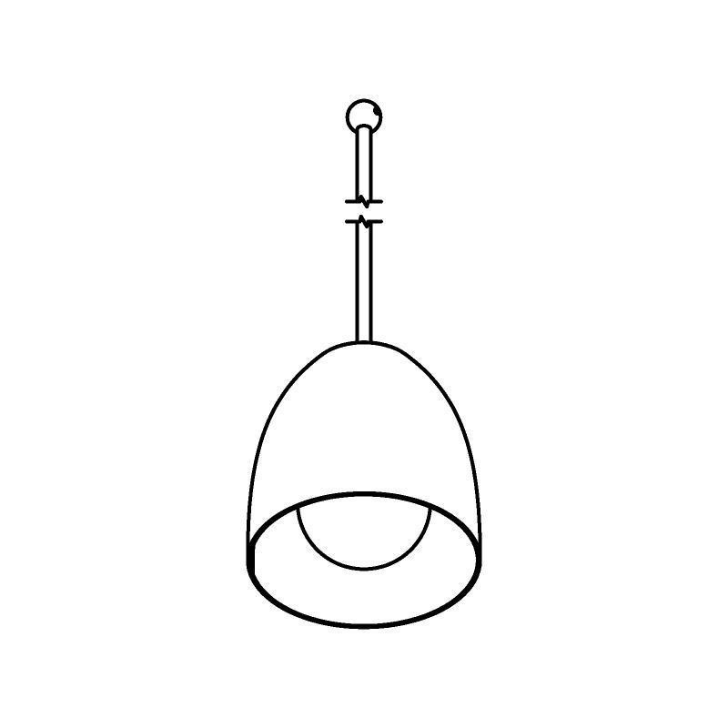 PSM Lighting Zumba 1930.B3 Suspension Lamp