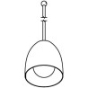 PSM Lighting Zumba 1930.B3 Suspension Lamp