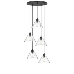 PSM Lighting Iconic 4609.J.E27.SH.BZ.53 PSM Lighting Iconic 4609.J.E27.SH.BZ.53.TXJ Suspension lamp