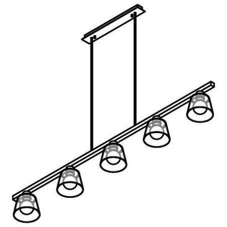 PSM Lighting Shake 5583.E27 Suspension Lamp