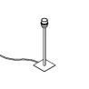PSM Lighting Vogue 999A.300 Table Lamp