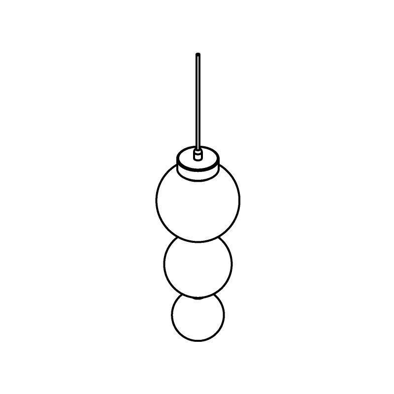PSM Lighting Cecile 2505 Suspension lamp