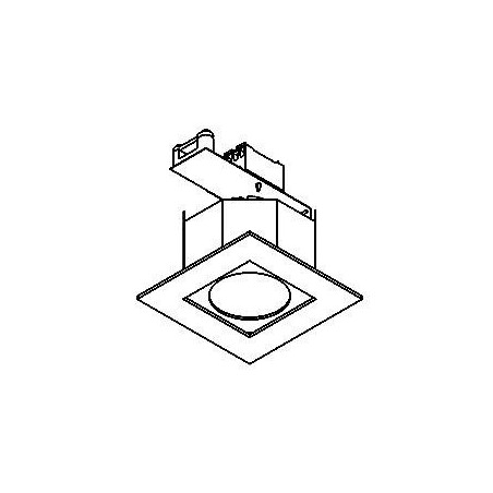 PSM Lighting Coco Kubo Gala Bora Kubo.Es50 Recessed Spot