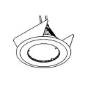 PSM Lighting Ø65-70 Inox 301V Recessed Spot
