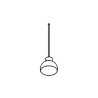 PSM Lighting Olivia 1807.B3.E27 Suspension Lamp