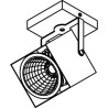 PSM Lighting Fixer 4098.Ip20 Ceiling Lamp