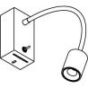PSM Lighting Flex Little 1116.300 Wall Lamp