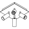 PSM Lighting Jacobine 4525 Ceiling Lamp